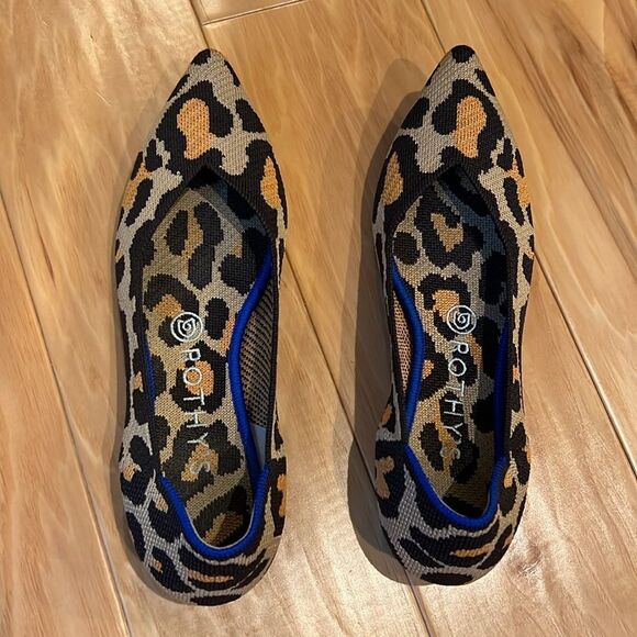 Adorable Leopard Print Rothy’s - Picture 8 of 10